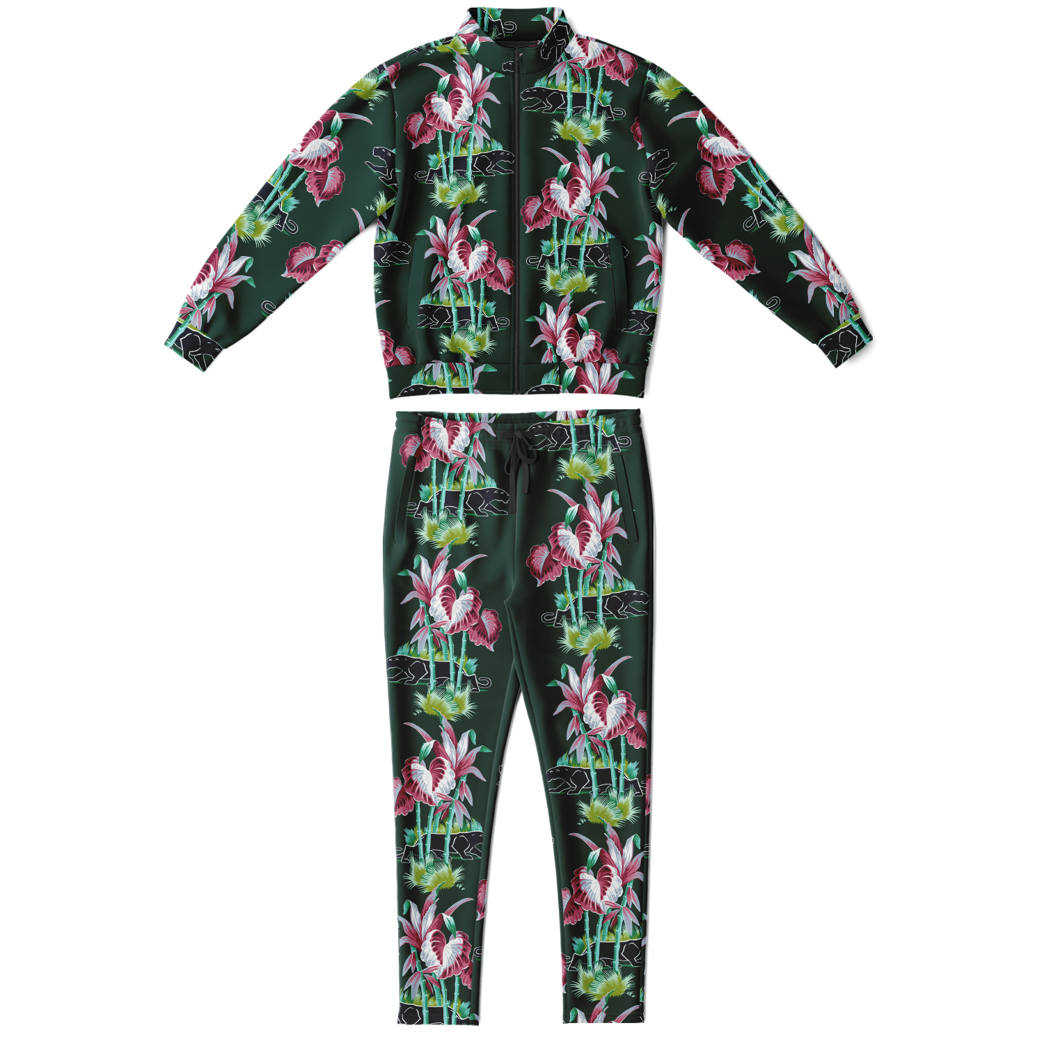 Mens nike floral tracksuit best sale